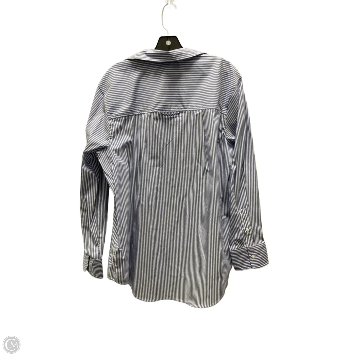 Blouse Long Sleeve By A New Day In Blue, Size: Xl