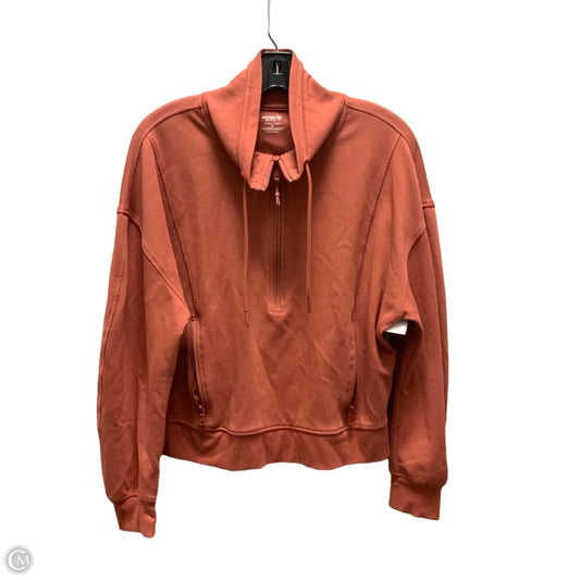 Athletic Jacket By Old Navy In Orange, Size: M