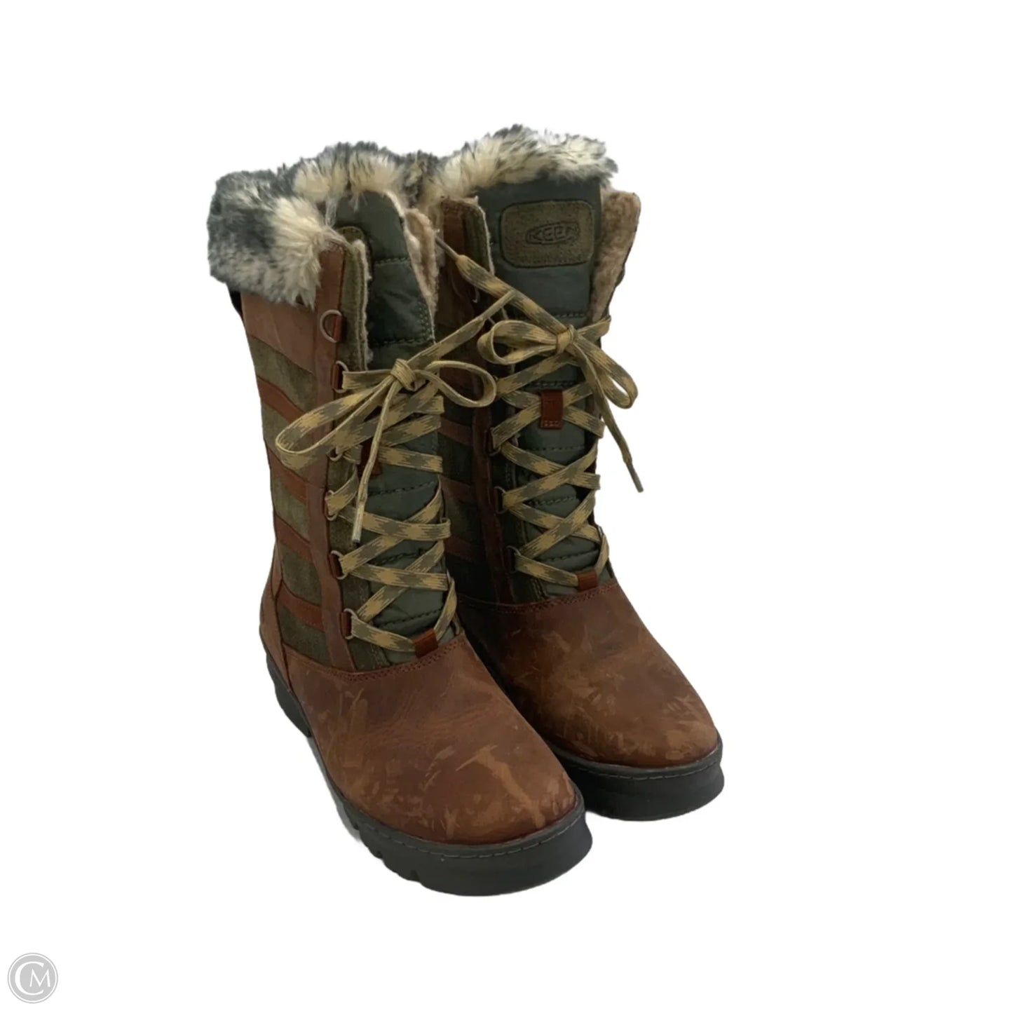 Boots Knee Flats By Keen In Green, Size: 9