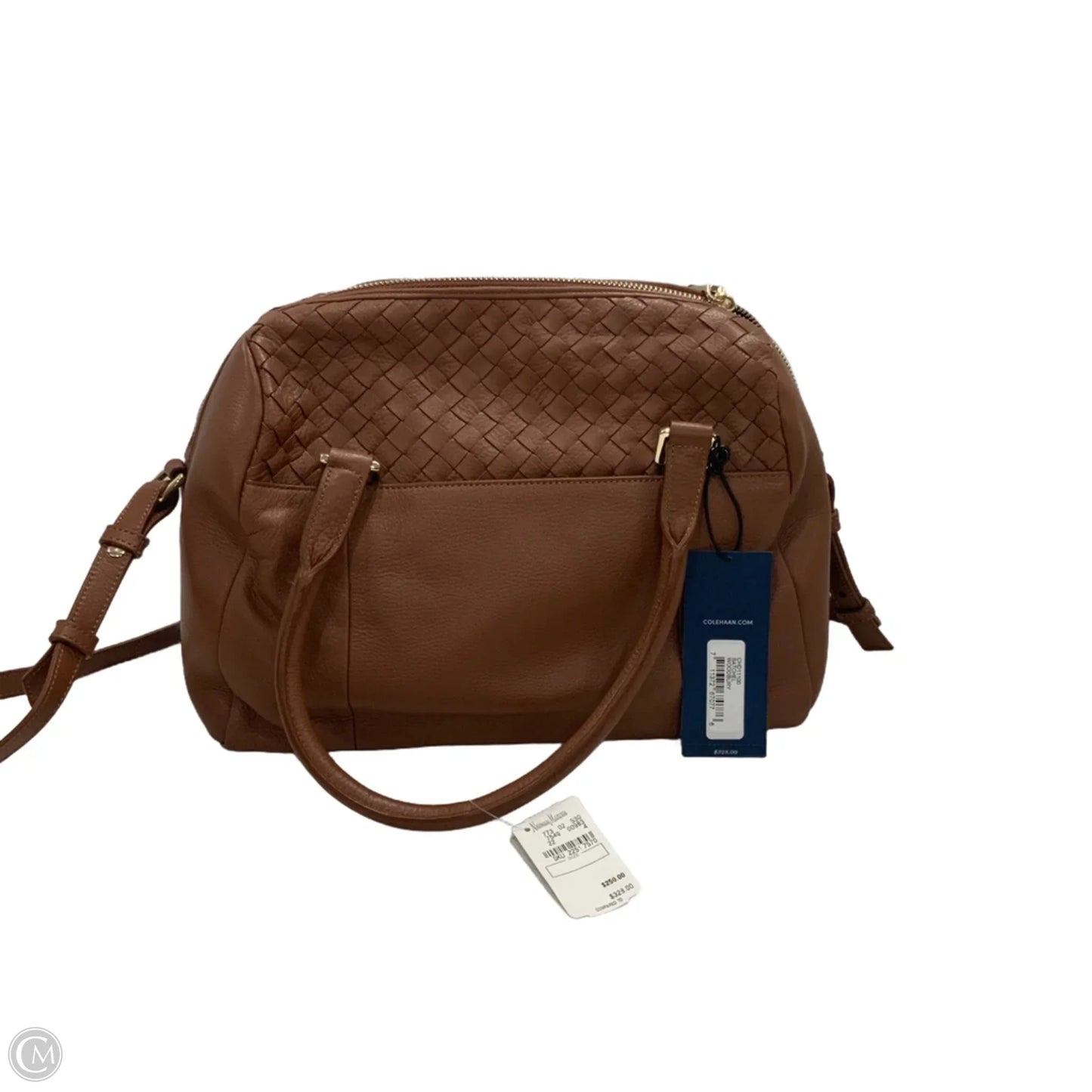 Handbag Leather By Cole-haan, Size: Medium