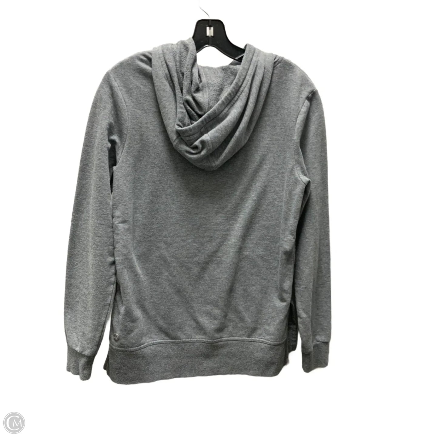 Athletic Sweatshirt Hoodie By Zella In Grey, Size: S
