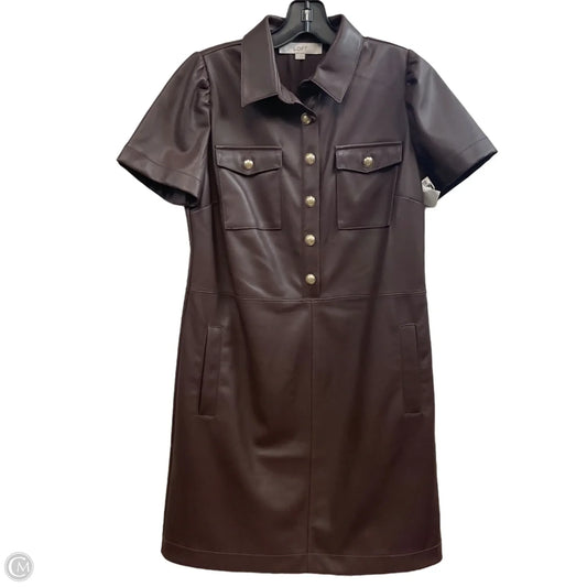 Dress Casual Short By Loft In Brown, Size: Xs