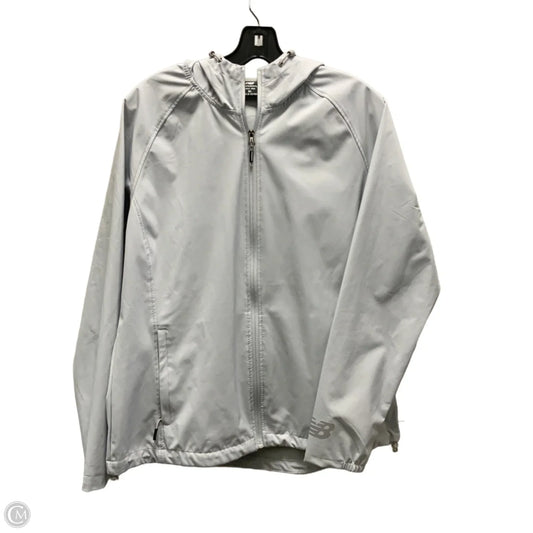 Athletic Jacket By New Balance In Blue, Size: Xl