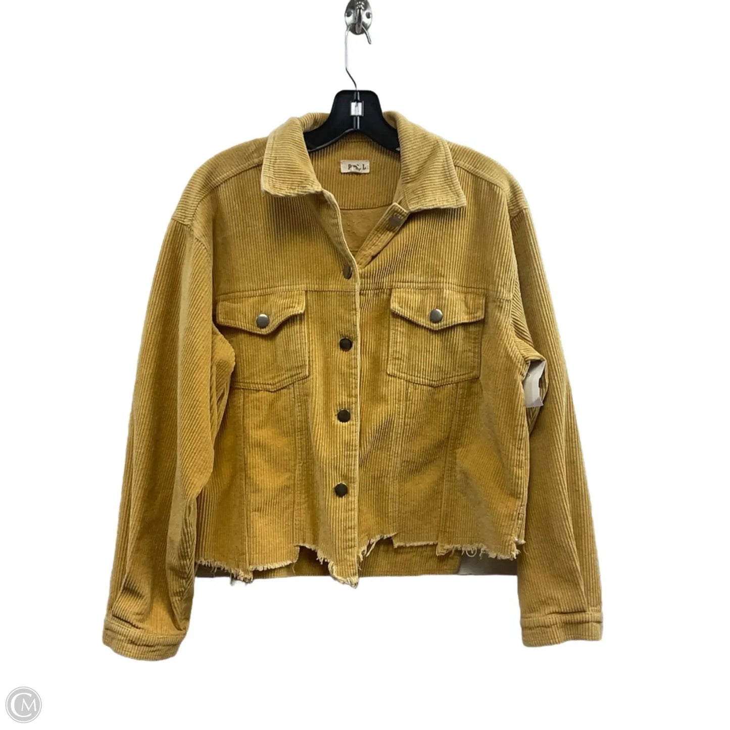 Jacket Other By Pol In Yellow, Size: S