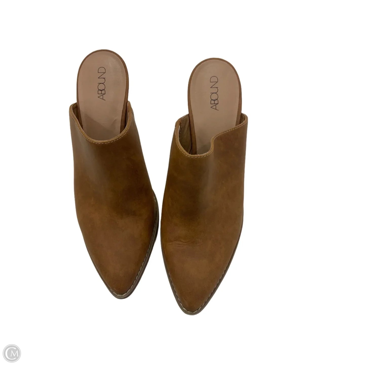 Shoes Heels Block By Abound In Brown, Size: 9