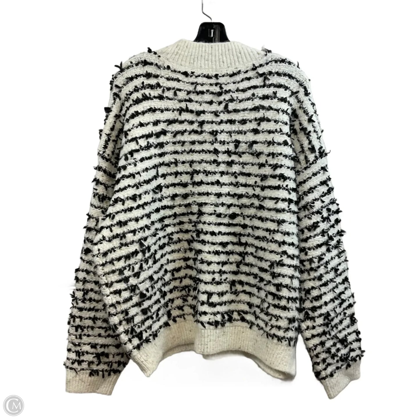 Sweater By Ann Taylor In White, Size: Xxl
