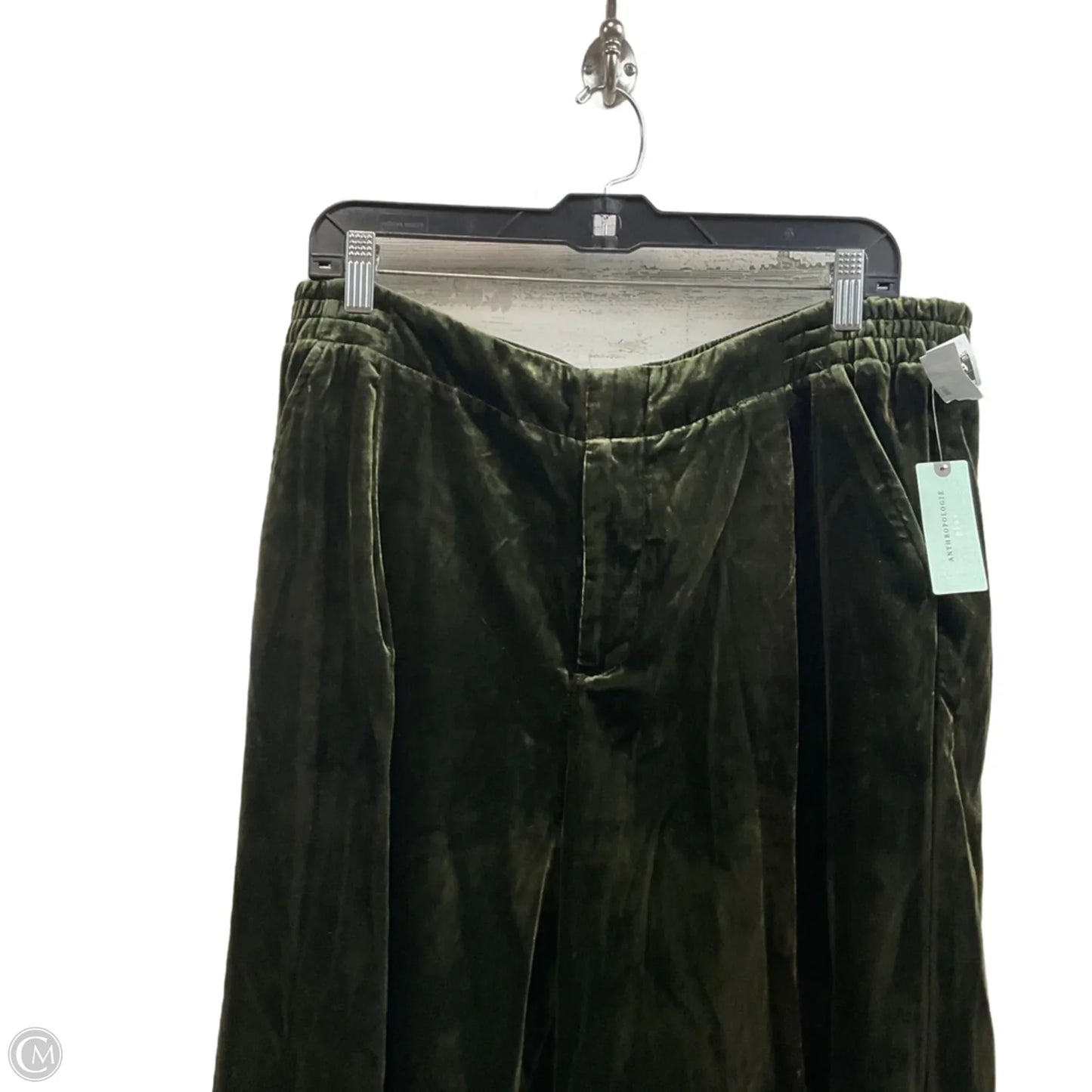 Pants Wide Leg By Anthropologie In Green, Size: 1x