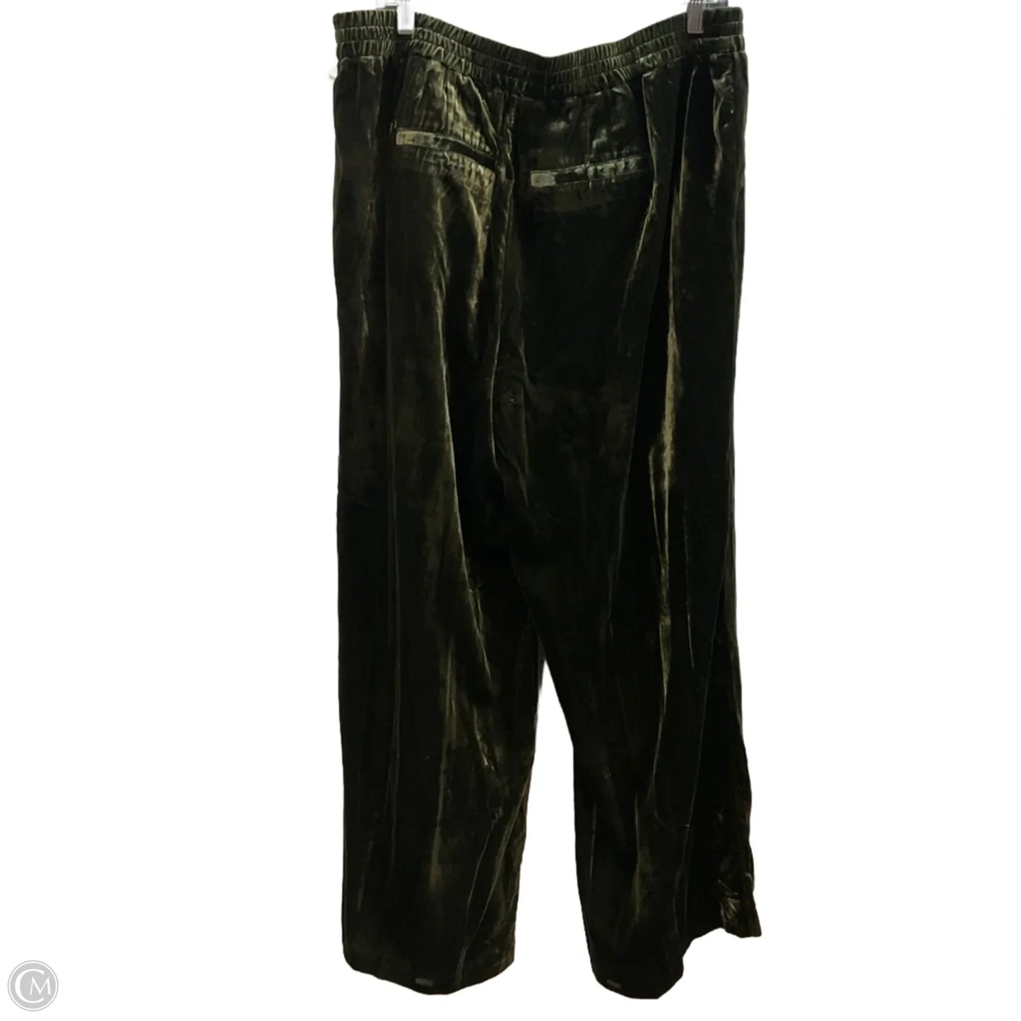Pants Wide Leg By Anthropologie In Green, Size: 1x
