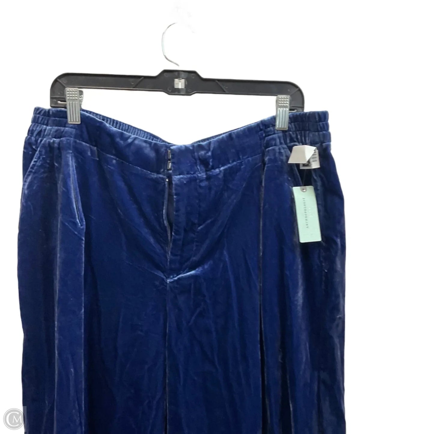 Pants Wide Leg By Anthropologie In Blue, Size: 1x