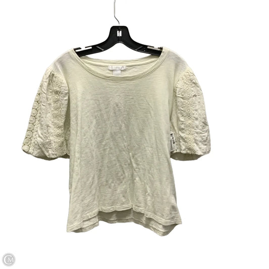 Top Short Sleeve By Design History In Green, Size: Xl