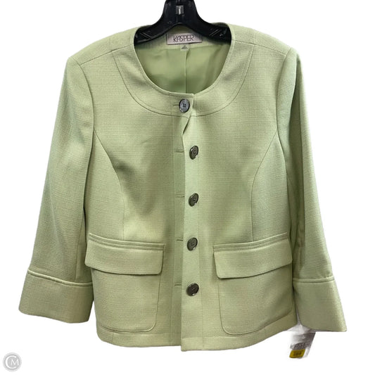 Jacket Other By Kasper In Green, Size: M