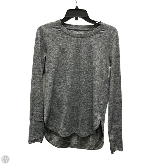 Athletic Top Long Sleeve Crewneck By Athleta In Black, Size: S
