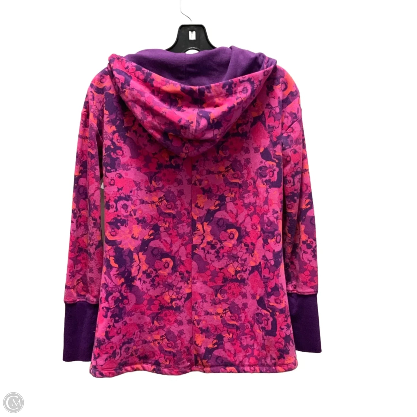 Athletic Jacket By Gaiam In Pink, Size: Xs