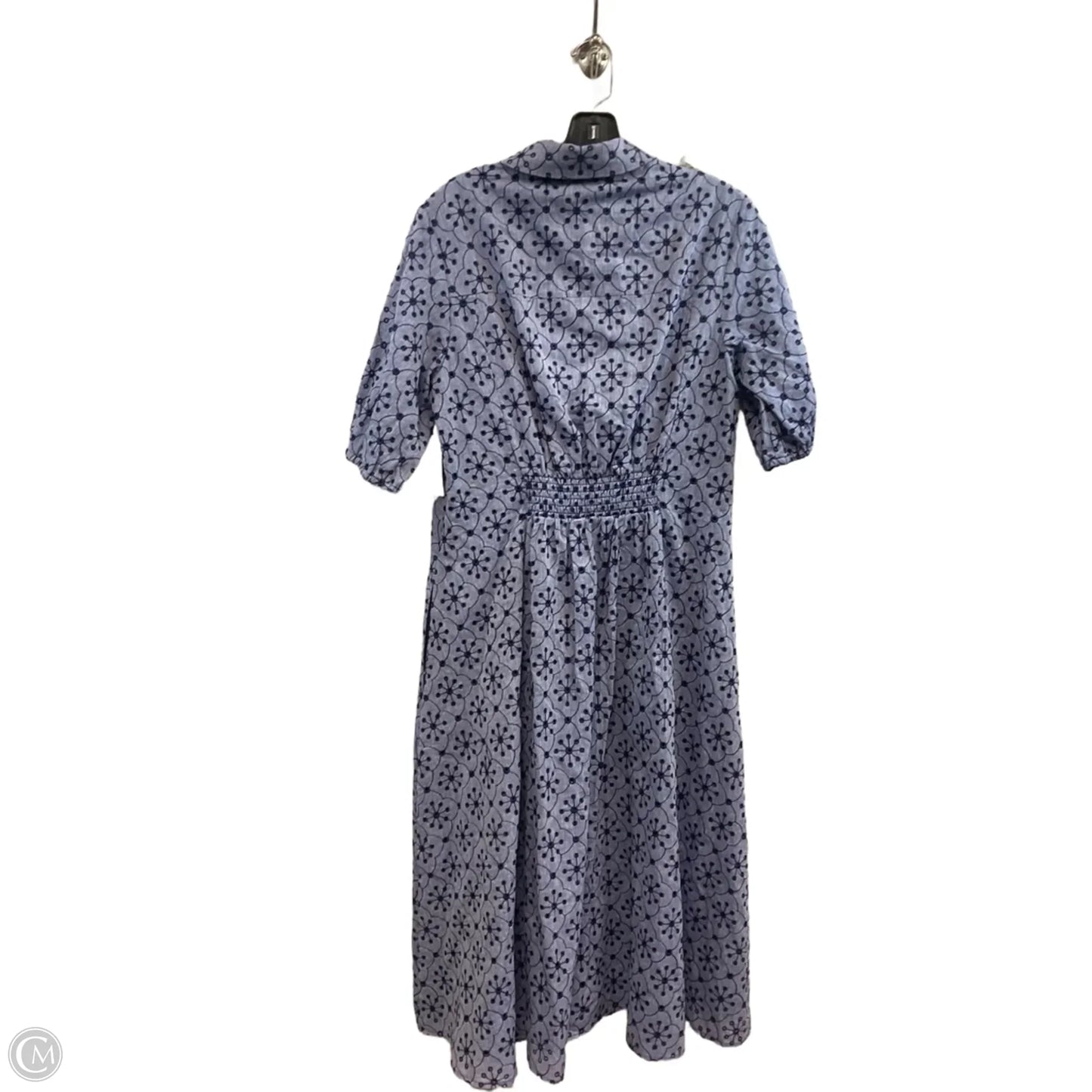Dress Casual Midi By Shoshanna In Blue, Size: M