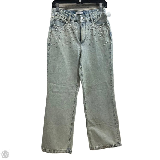 Jeans Wide Leg By Loft In Blue Denim, Size: 0