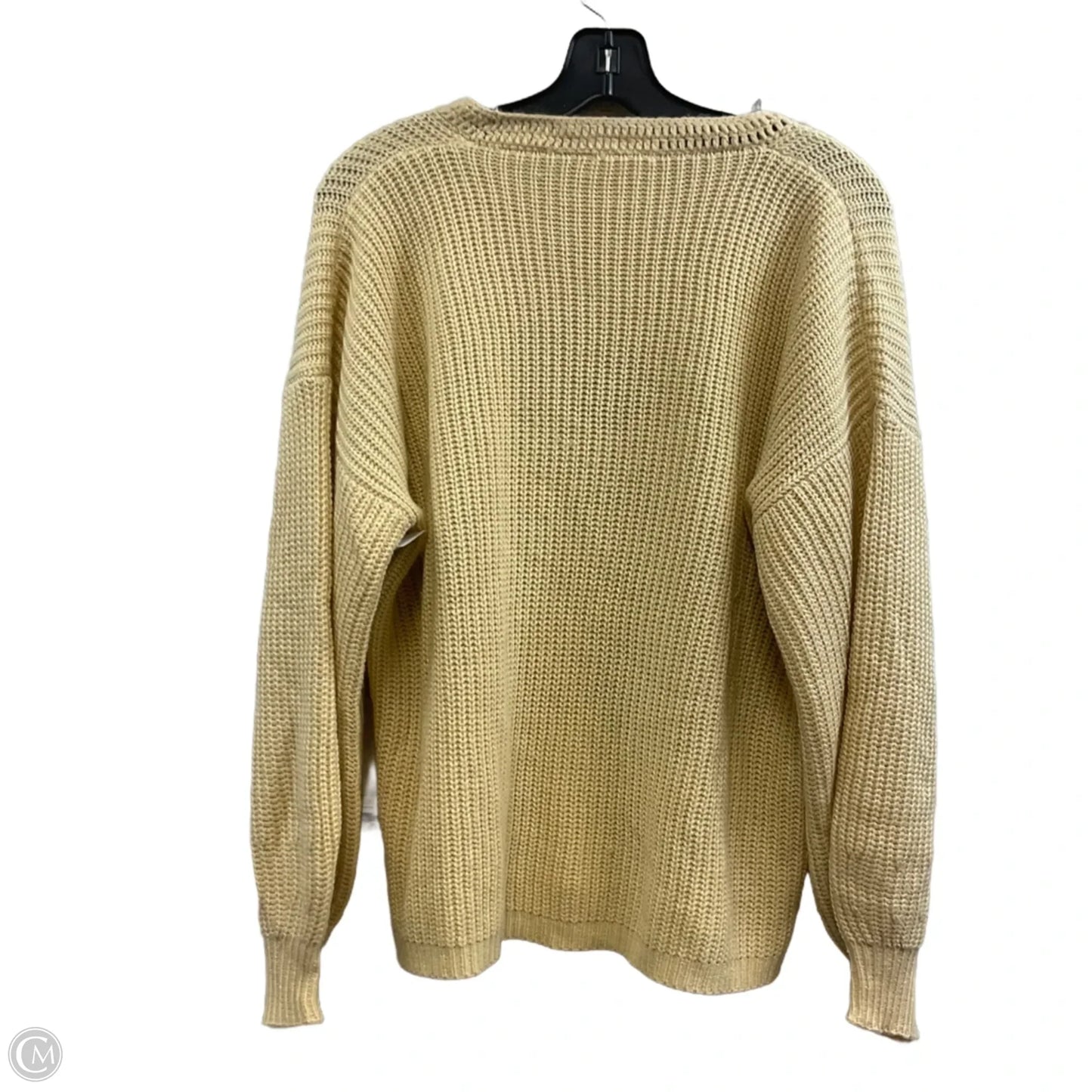 Sweater By Heyson In Yellow, Size: M