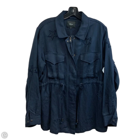 Jacket Other By Rails In Blue, Size: L