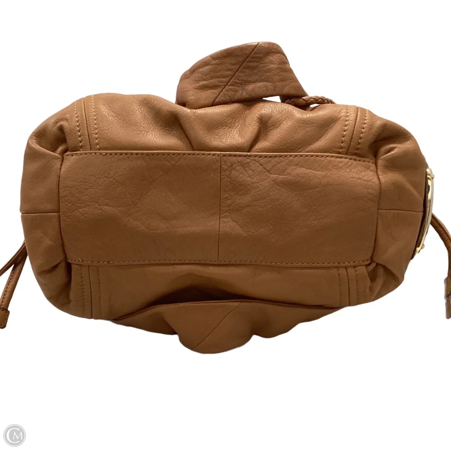 Handbag Leather By B. Makowsky, Size: Medium