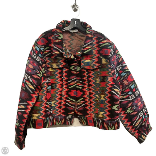 Jacket Other By NEVER FULLY DRESSED In Black & Red, Size: Xxl