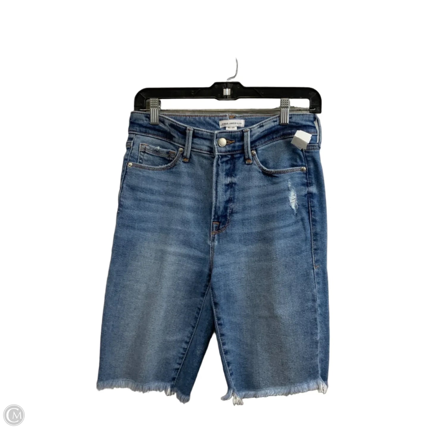 Shorts By Good American In Blue Denim, Size: 6