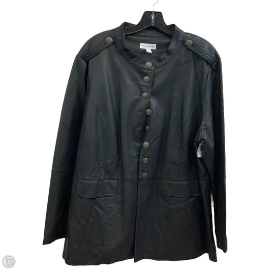 Jacket Other By Susan Graver In Black, Size: 2x