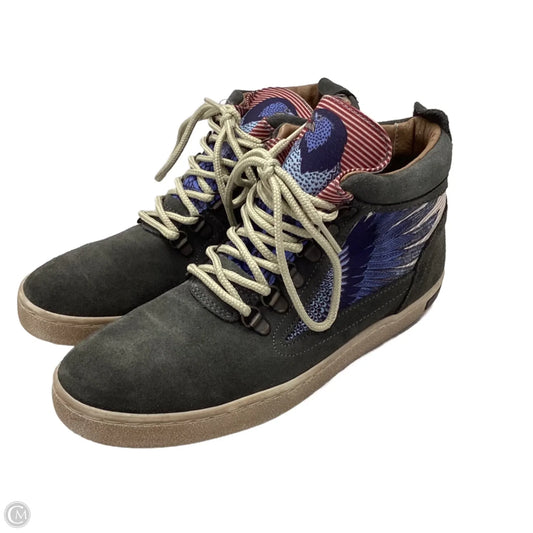 Shoes Sneakers By Inkkas In Grey, Size: 10