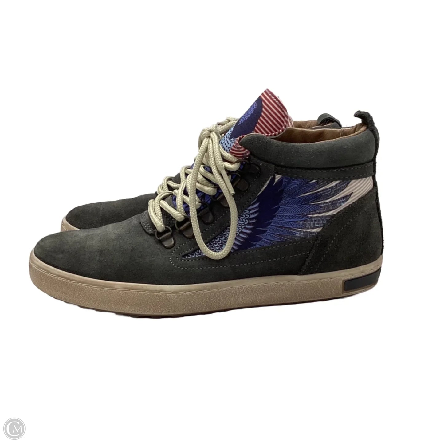 Shoes Sneakers By Inkkas In Grey, Size: 10