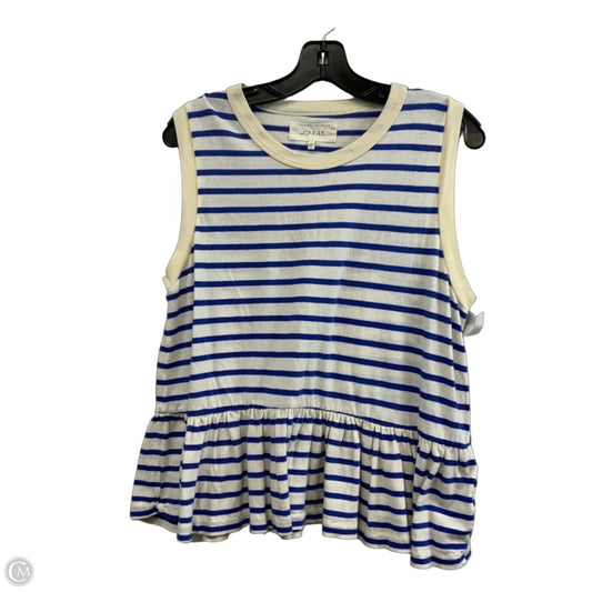 Top Sleeveless Basic By The Great. In Cream, Size: M