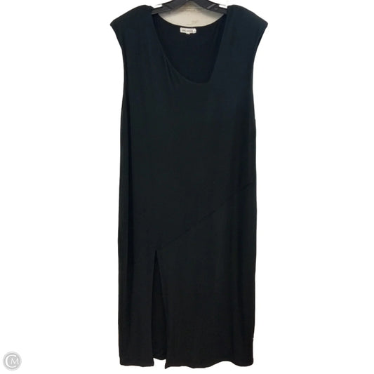 Dress Casual Maxi By Good American In Black, Size: 2x