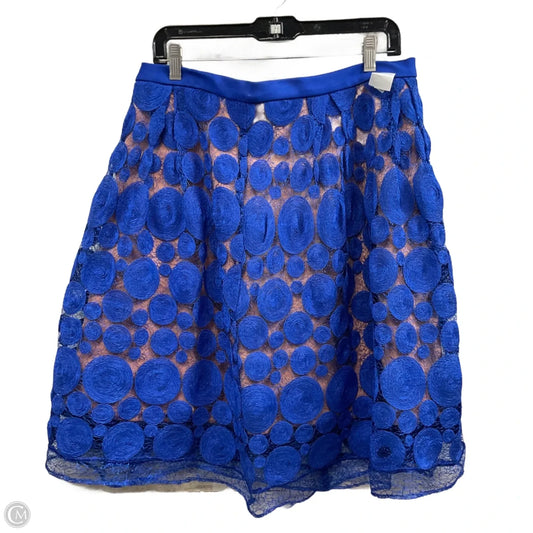 Skirt Mini & Short By Eva Franco In Blue, Size: 12
