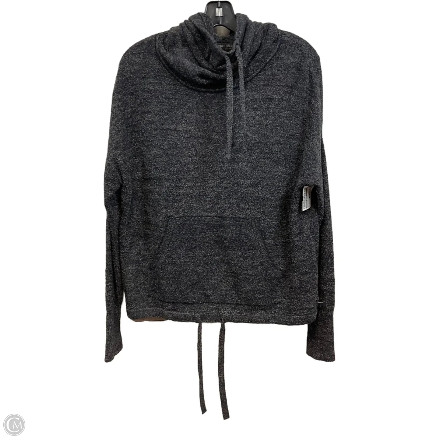 Sweatshirt Hoodie By Barefoot Dreams In Black, Size: M