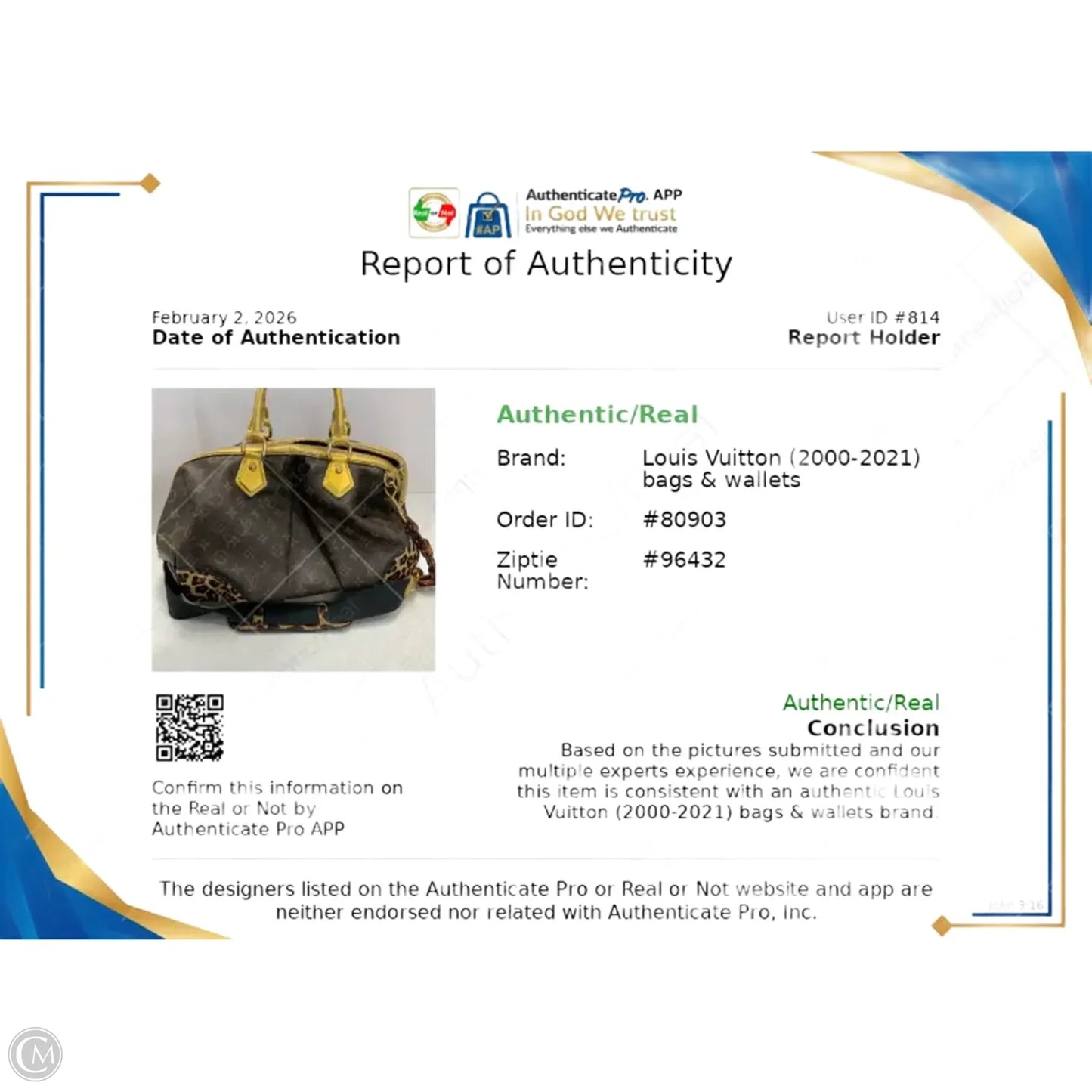 Handbag Luxury Designer By Louis Vuitton, Size: Large