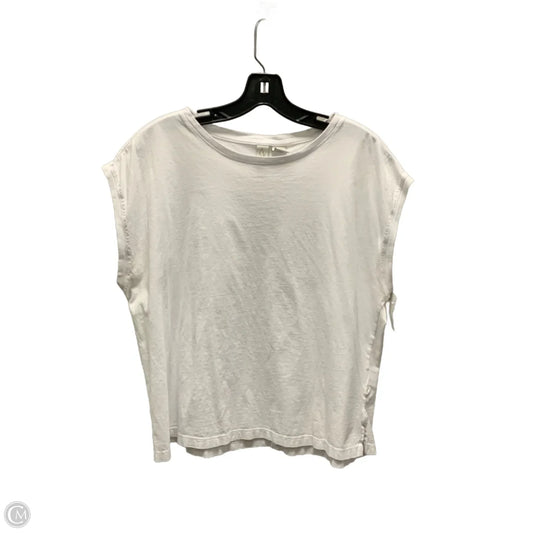 Top Short Sleeve Basic By Joie In White, Size: Xl