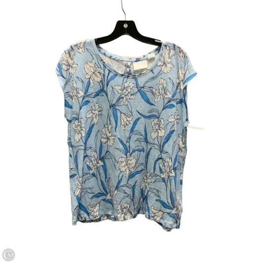 Top Sleeveless By Cynthia Rowley In Blue, Size: Xl