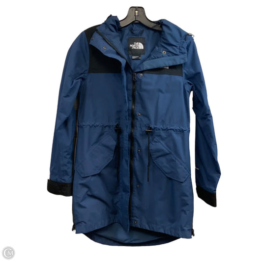 Jacket Windbreaker By The North Face In Blue, Size: Xs