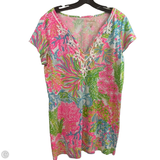Dress Casual Short By Lilly Pulitzer In Pink, Size: Xl