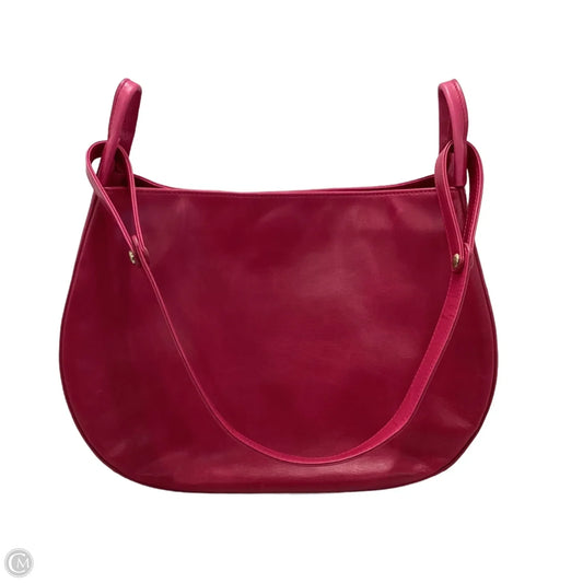 Handbag Leather By Hobo Intl, Size: Medium