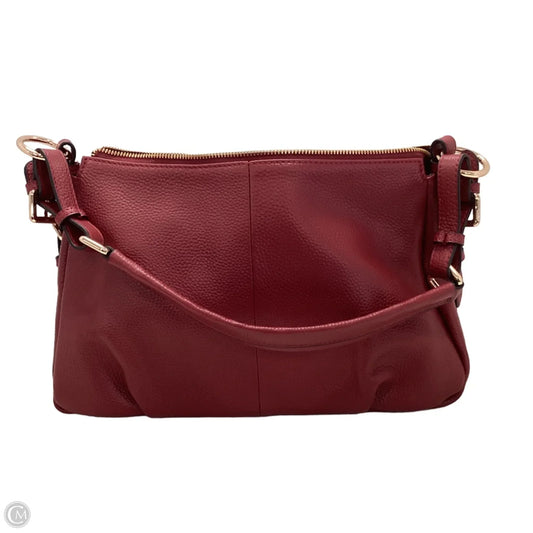 Handbag Leather By Kattee, Size: Medium