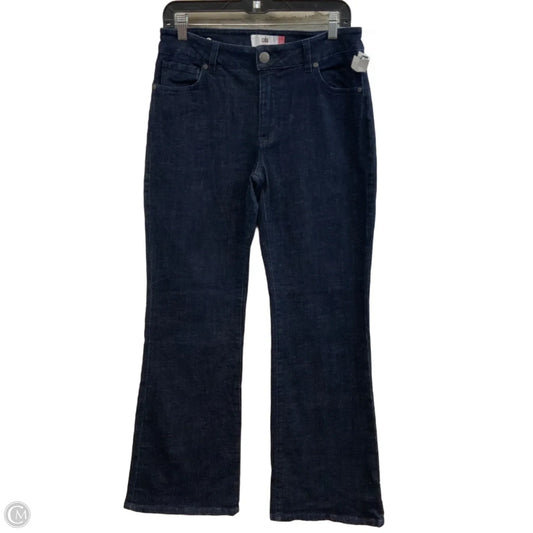 Jeans Wide Leg By Cabi In Blue Denim, Size: 4