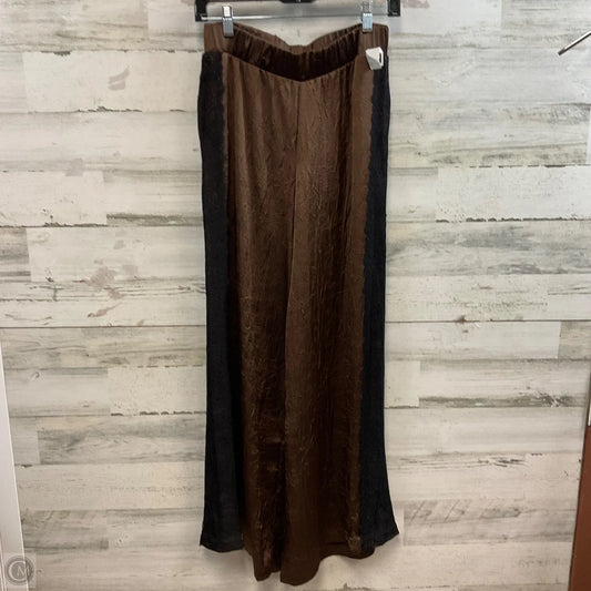 Pants Wide Leg By Anthropologie In Brown, Size: Xs