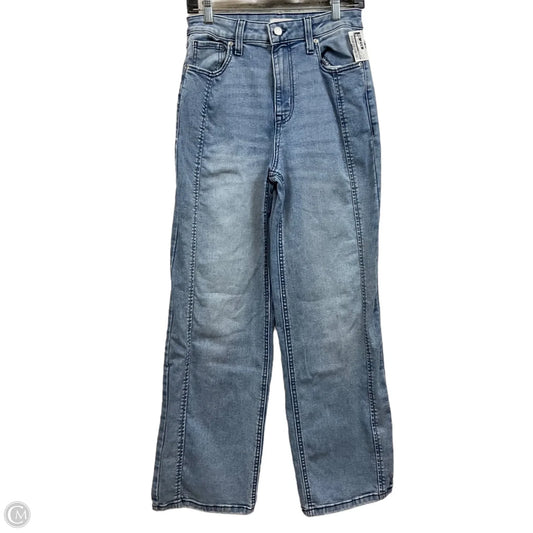 Jeans Straight By Maurices In Blue Denim, Size: 4