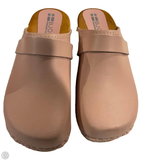 Shoes Heels Block By bjork In Pink, Size: 9