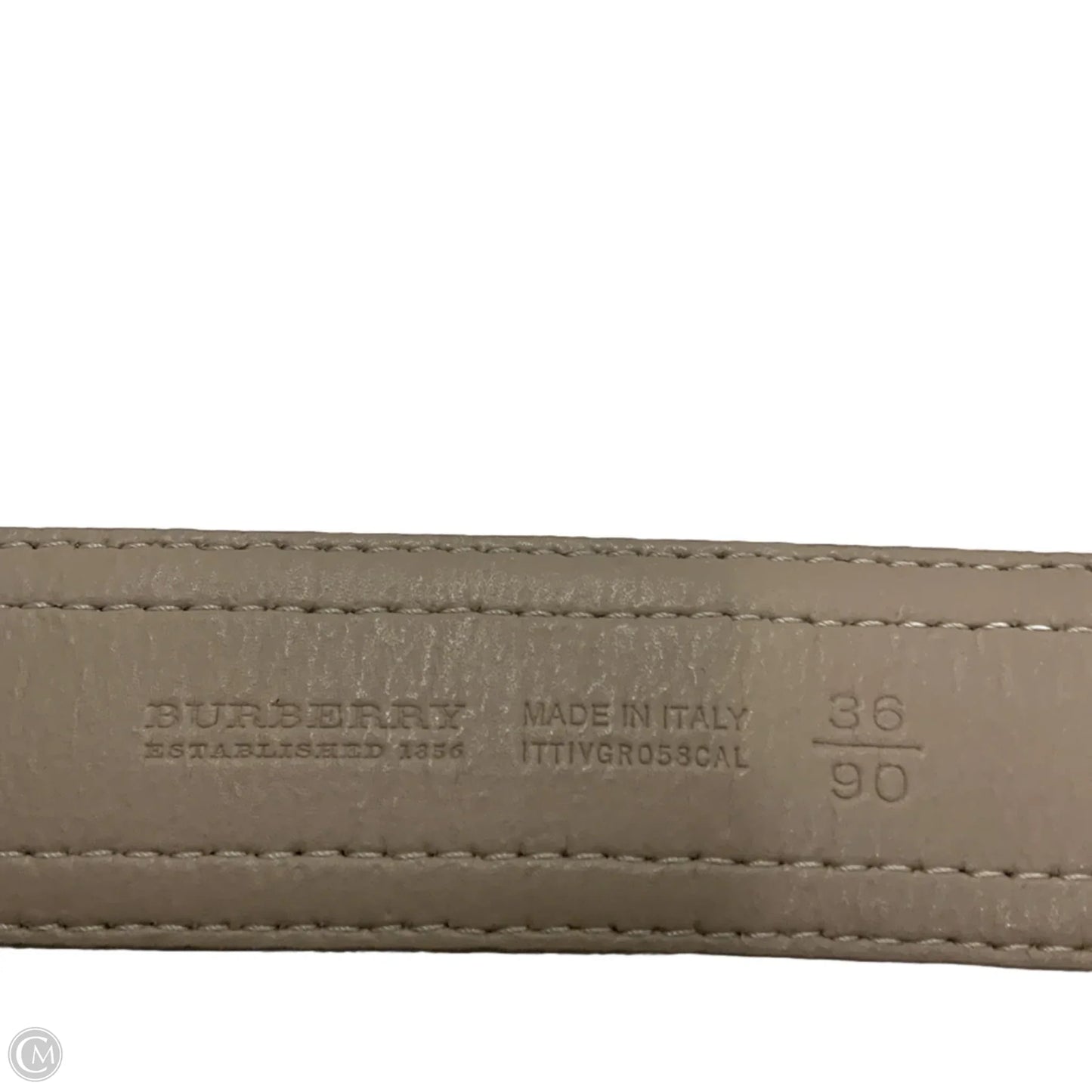 Belt Luxury Designer By Burberry