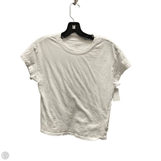 Top Short Sleeve Basic By Z Supply In White, Size: Xs