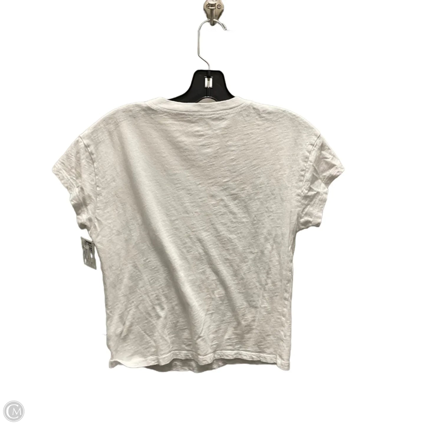 Top Short Sleeve Basic By Z Supply In White, Size: Xs