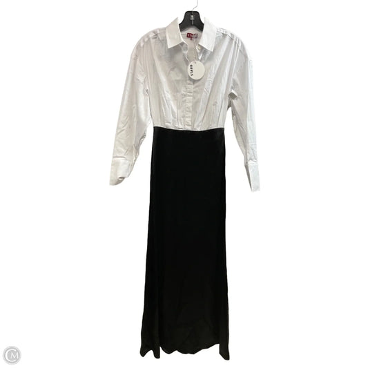 Dress Party Long By STAUD In Black & White, Size: Xxs