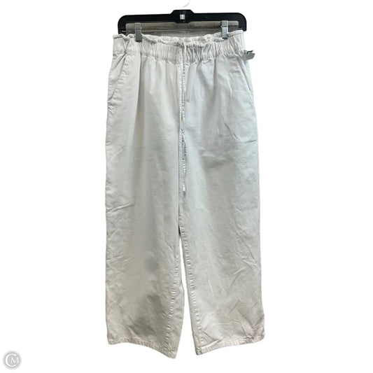 Pants Wide Leg By J. Crew In White, Size: M