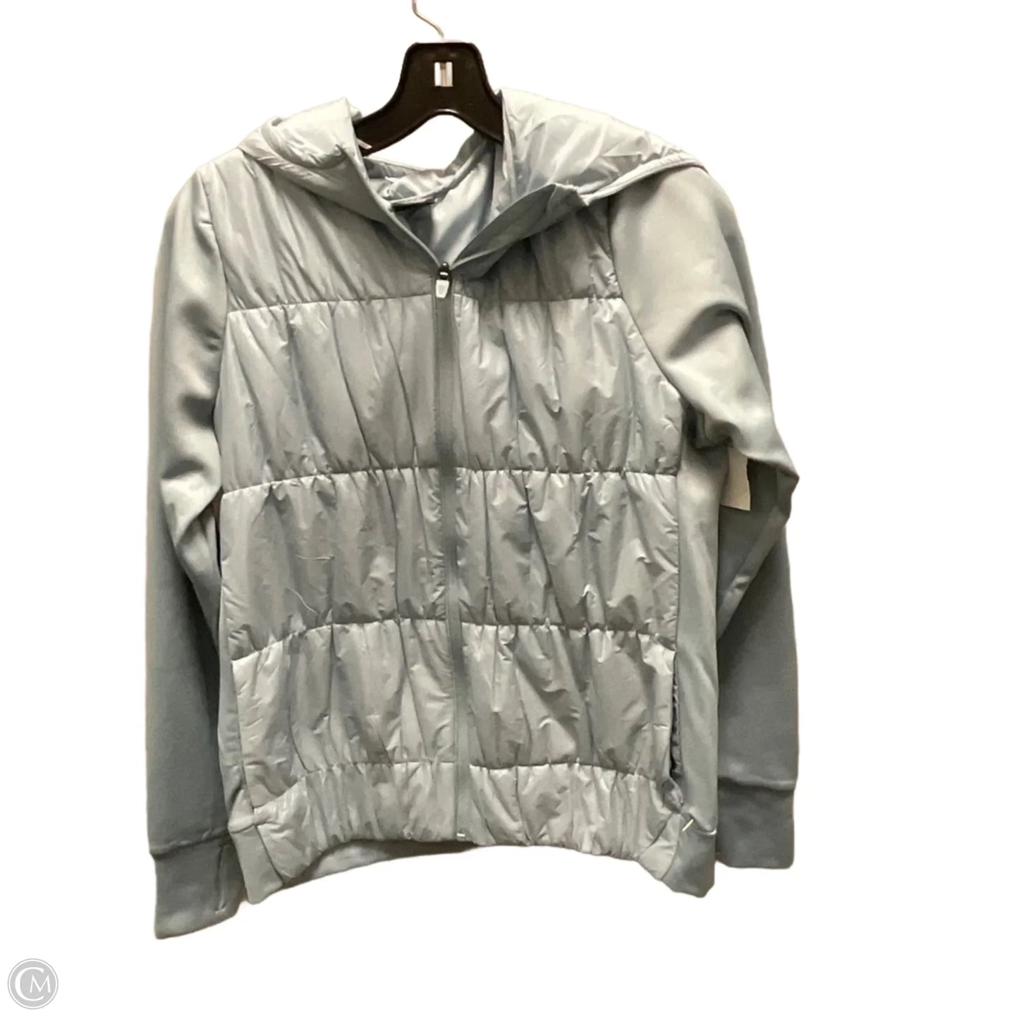 Athletic Jacket By Avia In Blue, Size: S