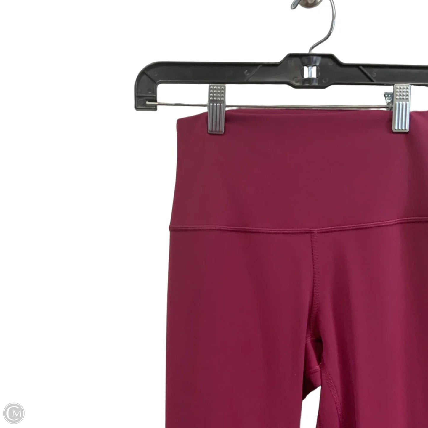 Athletic Leggings By Lululemon In Maroon, Size: S