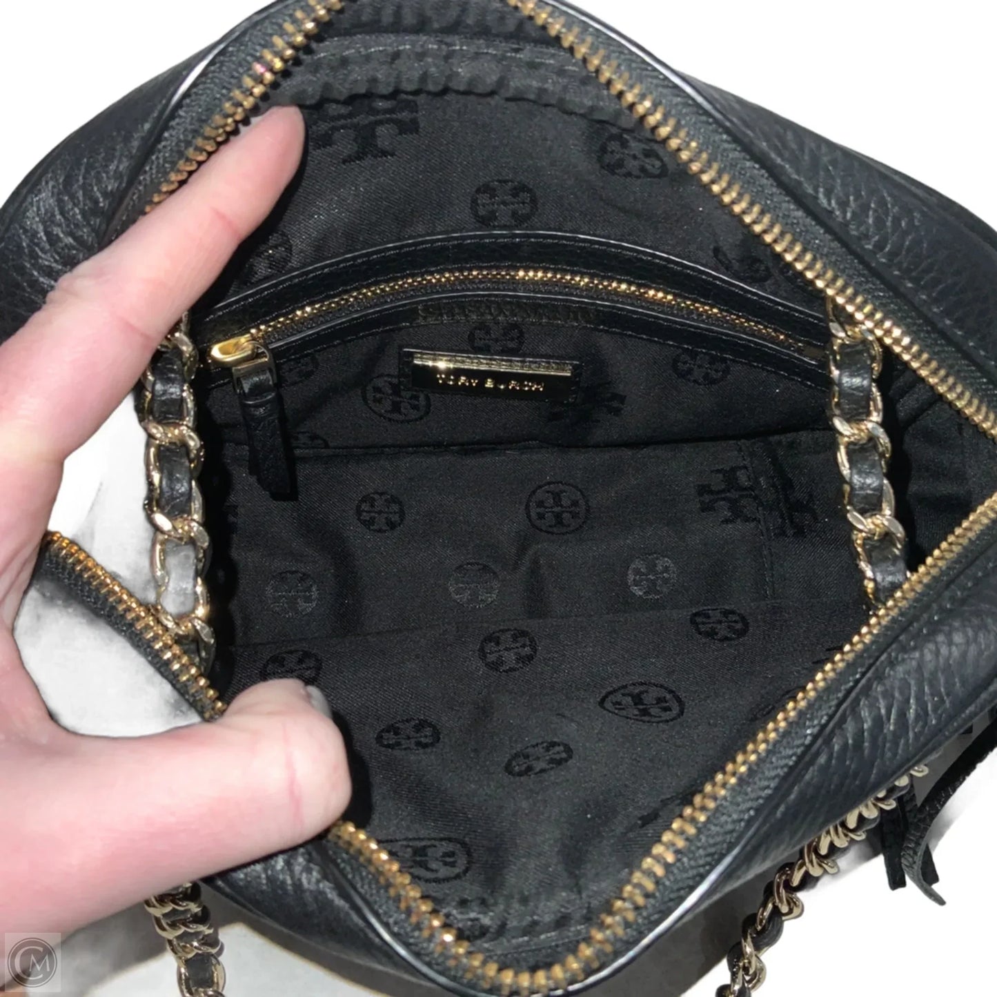 Handbag Designer By Tory Burch, Size: Medium